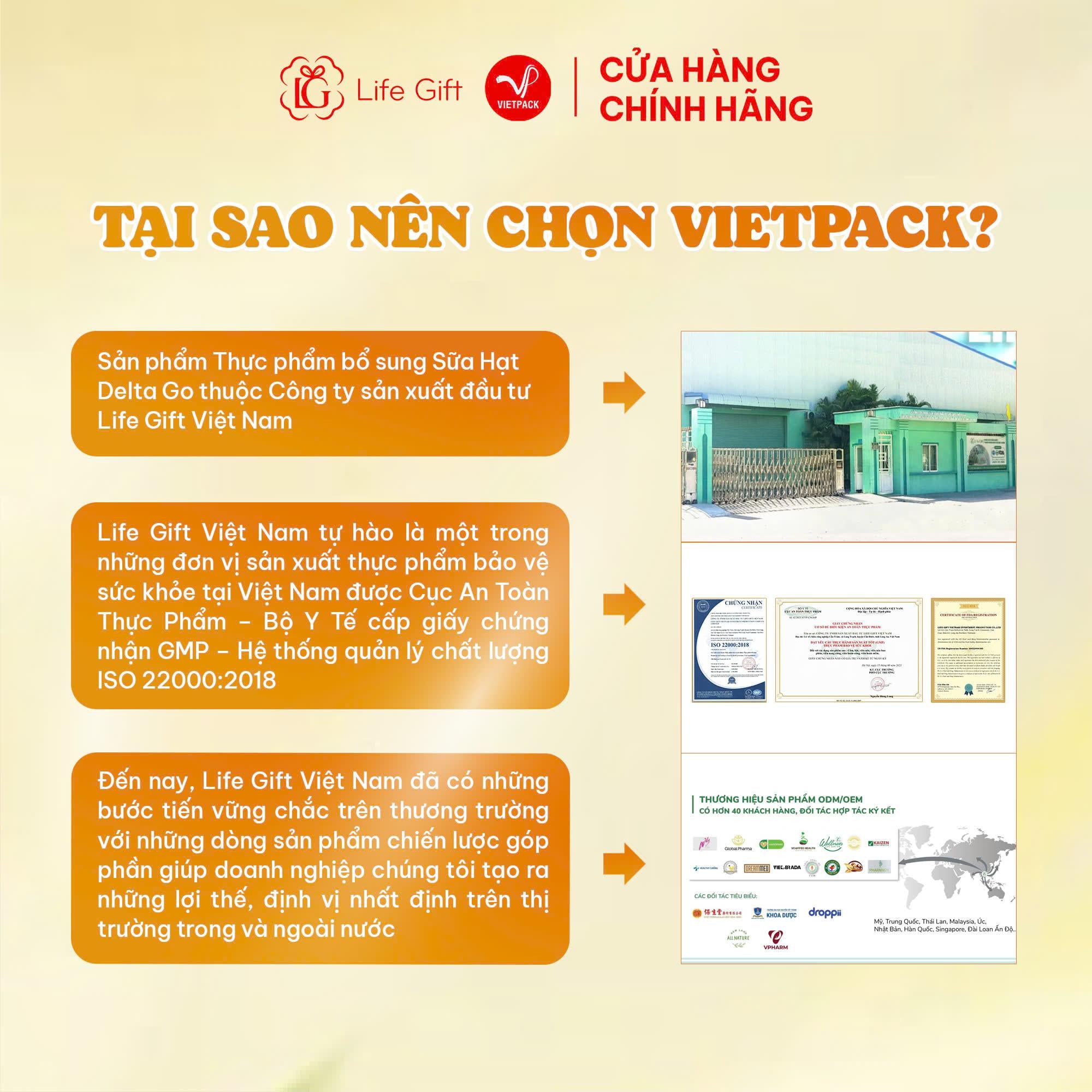 Sữa Hạt DeltaGo Hỗ Trợ Tăng Cường Sức Khoẻ