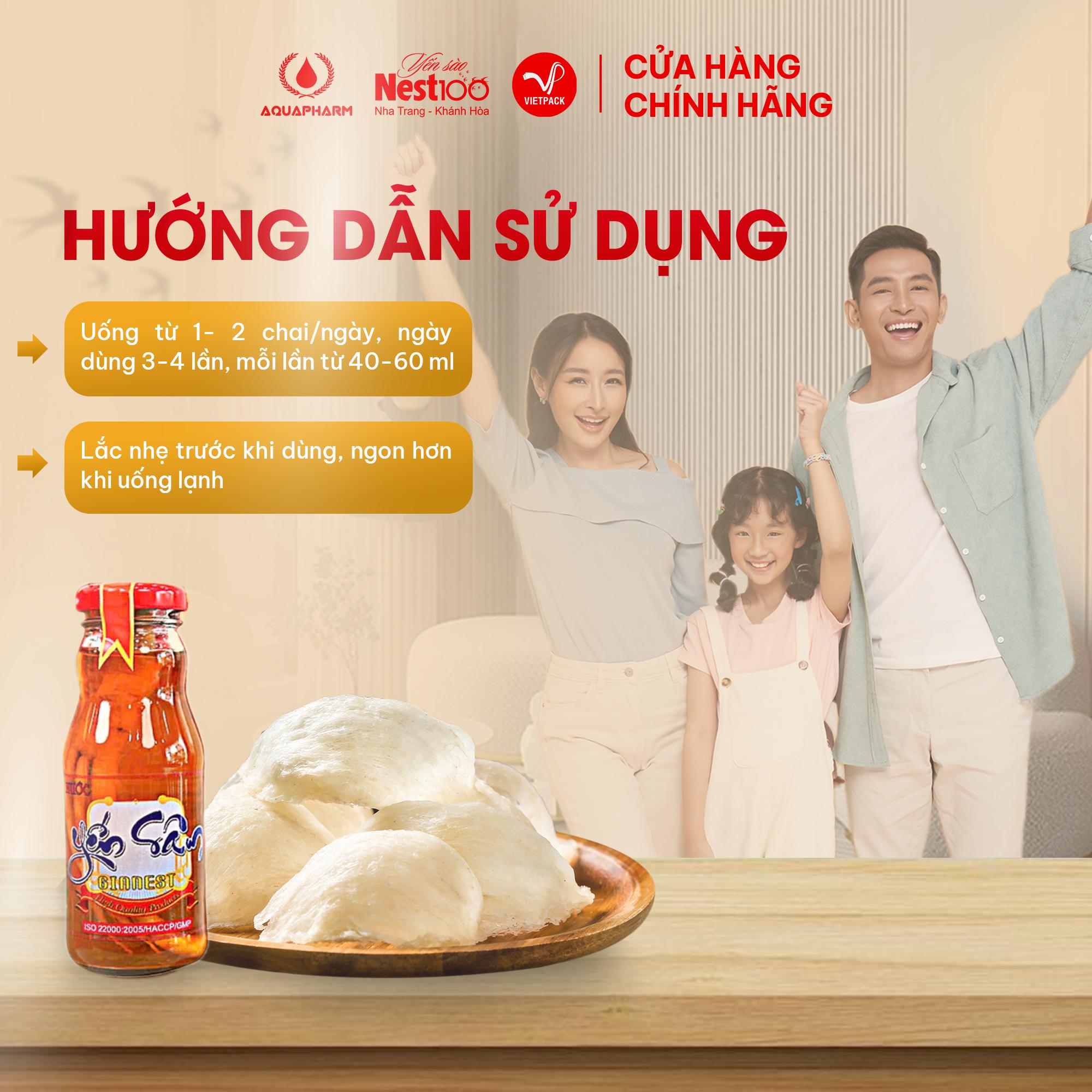 Nước Yến Sâm Bồi Bổ Cao Cấp Ginnest Nest100