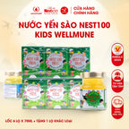 Nước Yến Sào Nest100 Kids Wellmune Lốc 6 Lọ (Tặng Thêm 1)