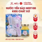 Nước Yến Sào Nest100 Kids Chất Xơ Lốc 4 Lọ (Tặng Đồ Chơi)