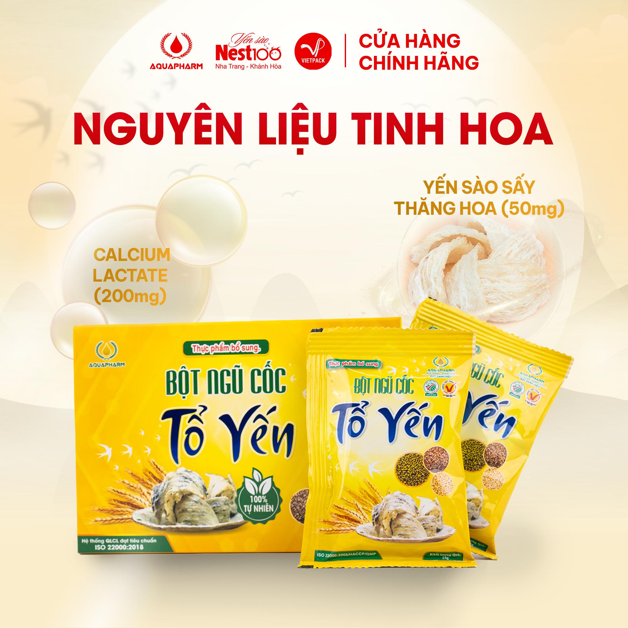 Bột Ngũ Cốc Yến Sào Nest100 Bồi Bổ Cơ Thể