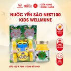 Nước Yến Sào Nest100 Kids Wellmune Lốc 4 Lọ (Tặng Đồ Chơi)