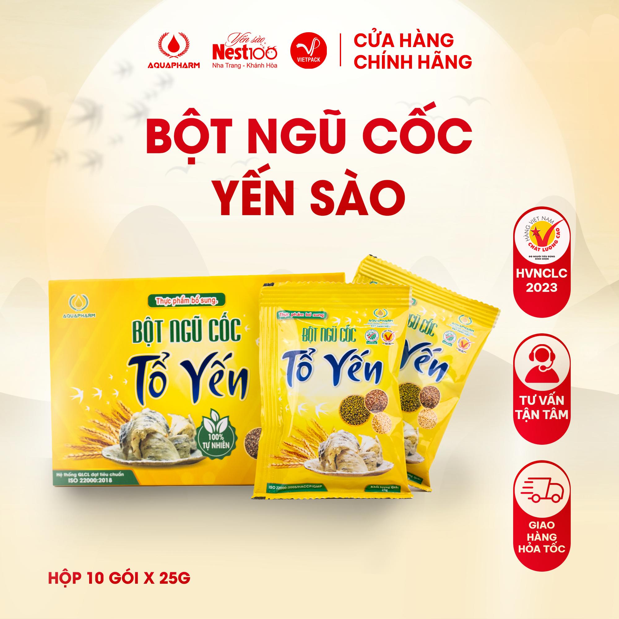 Bột Ngũ Cốc Yến Sào Nest100 Bồi Bổ Cơ Thể