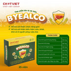Byealco - Hỗ Trợ Giải Rượu & Cải Thiện Chức Năng Gan (Hộp 25 viên)